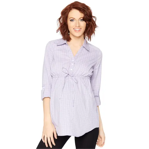 Maternity Tie-Front Tunic from Macy's