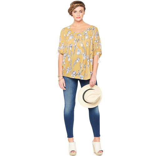 Maternity Printed Blouse from Macy's