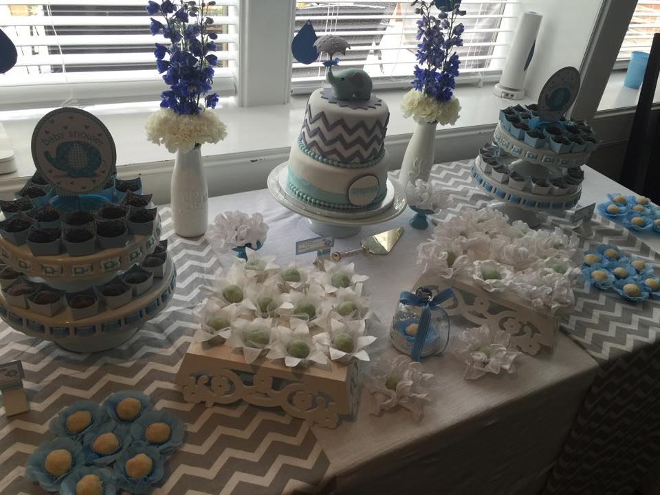 Elephant Baby Shower for Baby Boy #2 - Project Nursery