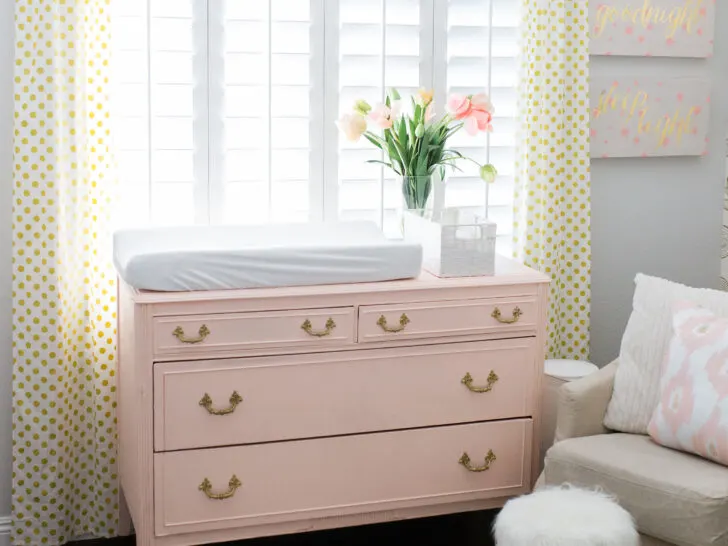 Baby Girl Nursery Reveal