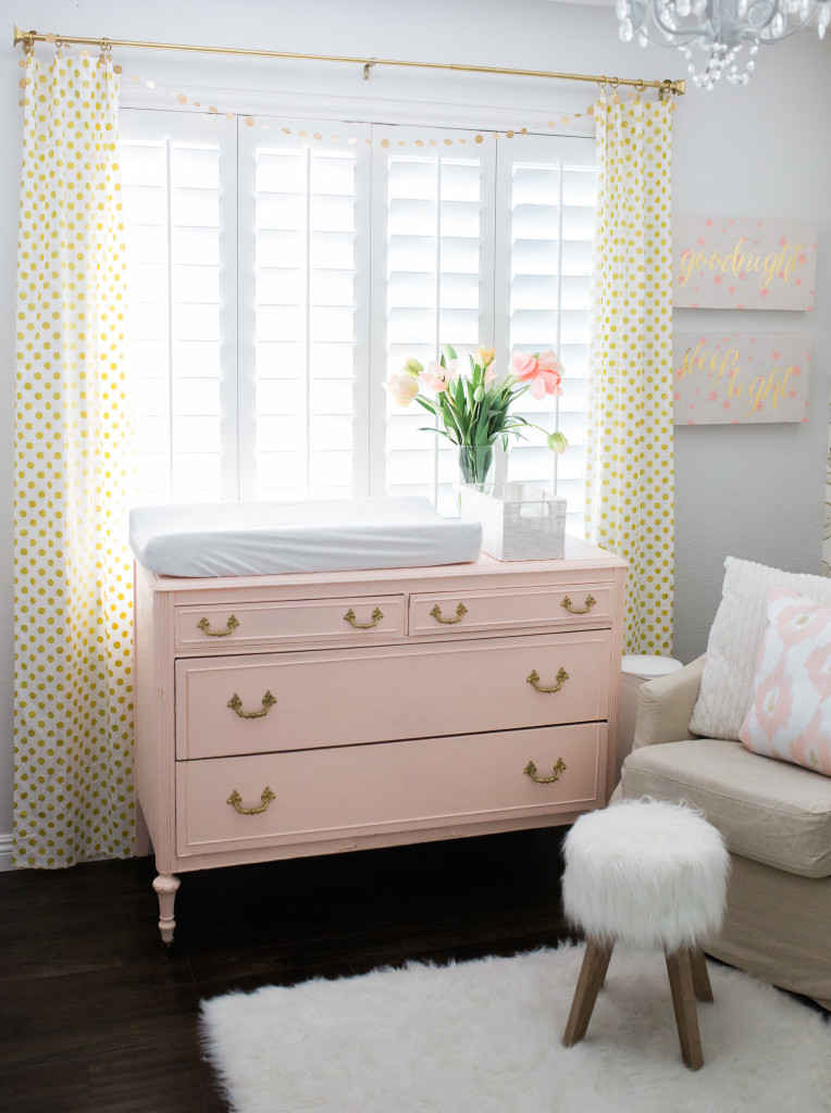 The Posh Home Baby Girl Nursery Reveal Project Nursery