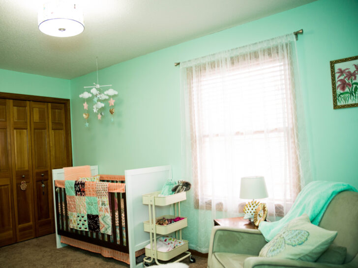 Mint Green Butterfly Nursery