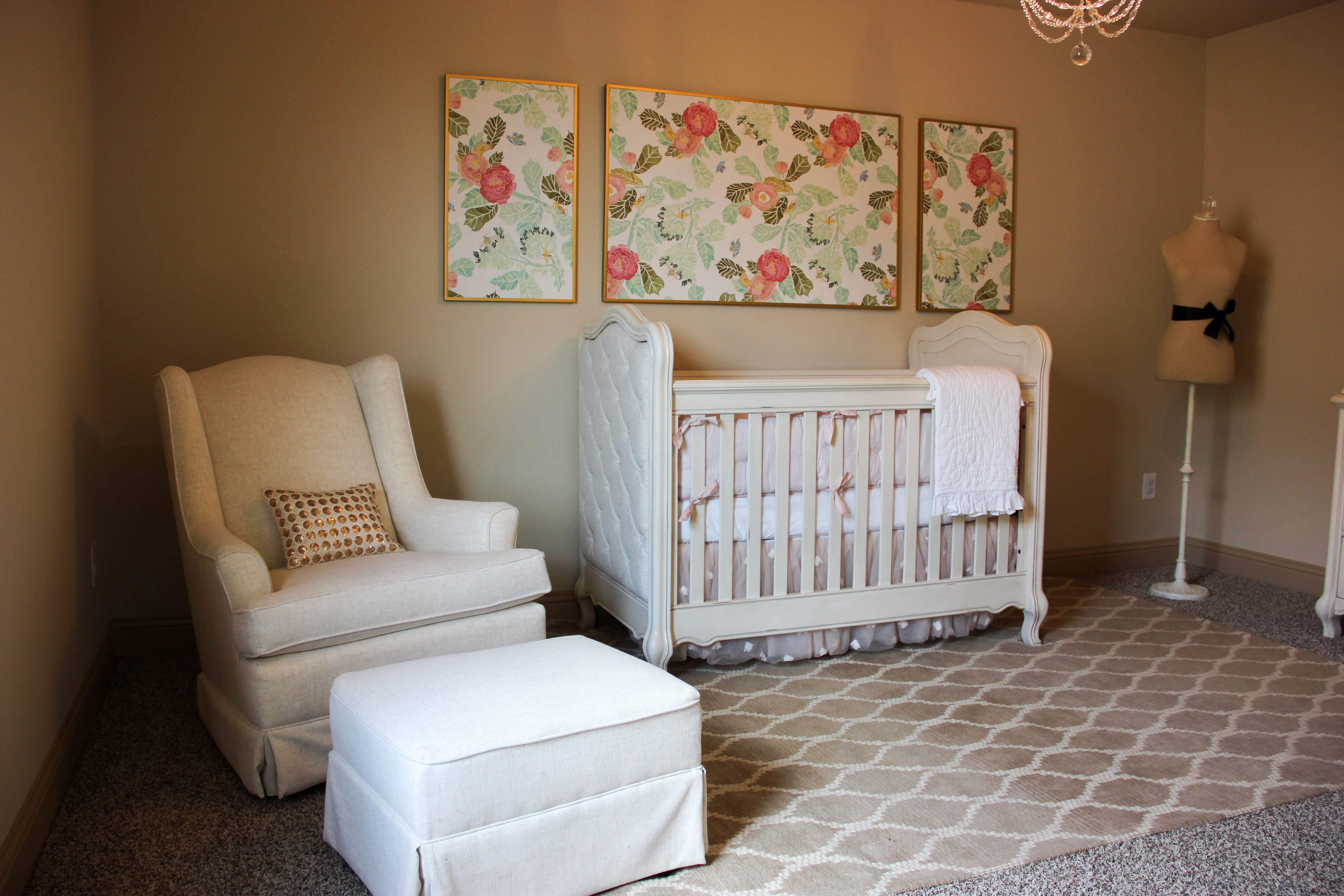 Floral Glam Nursery