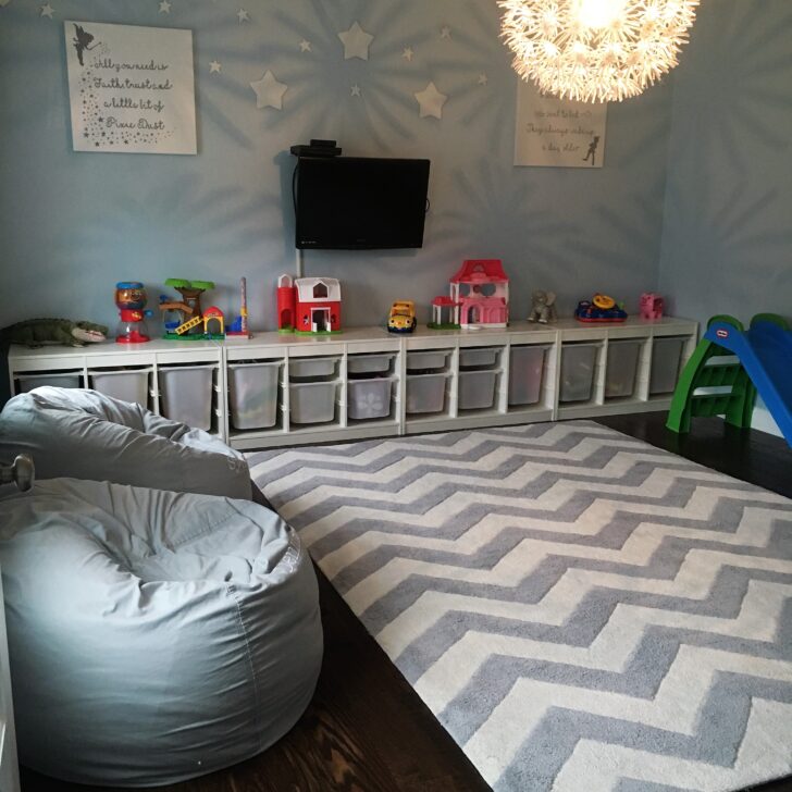 Peter Pan Quote Inspired Playroom