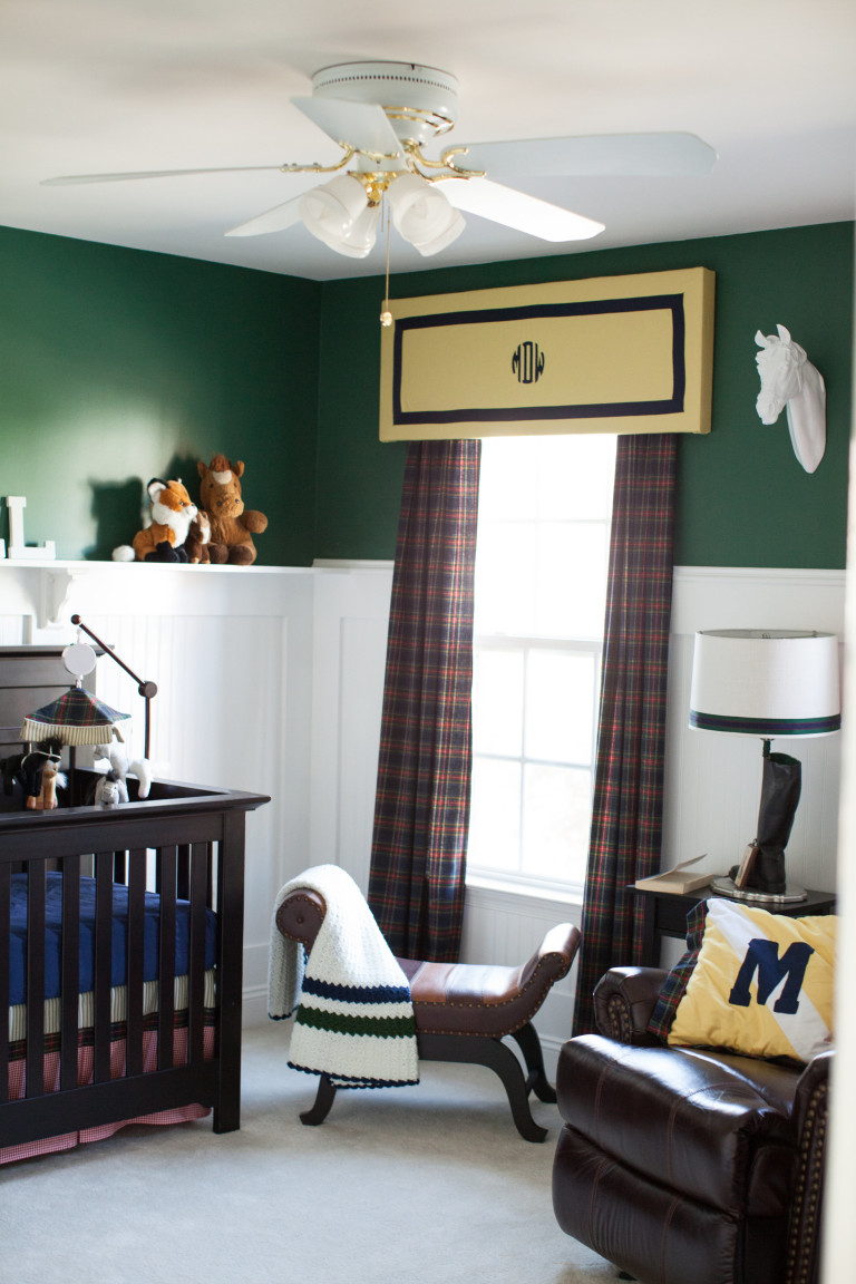 Traditional Equestrian-Themed Nursery - Project Nursery