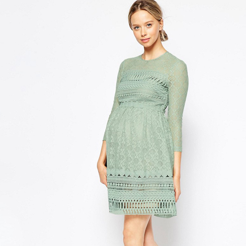 Lace Maternity Dress from ASOS