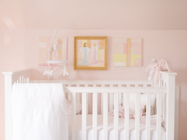 Pink and Angelic Nursery