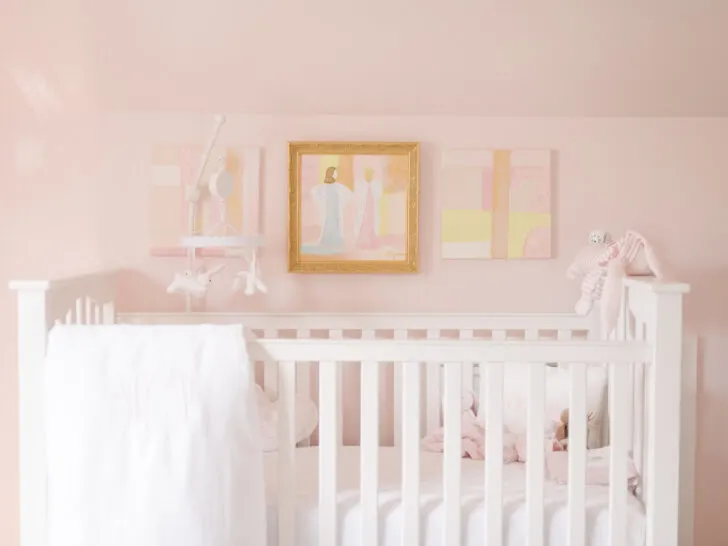 Pink and Angelic Nursery