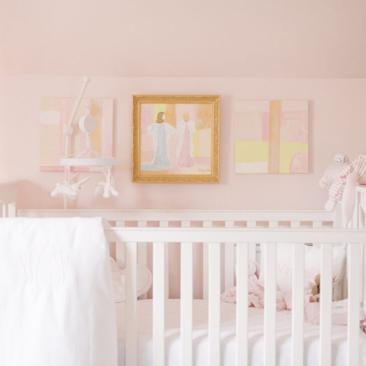 Pink and Angelic Nursery