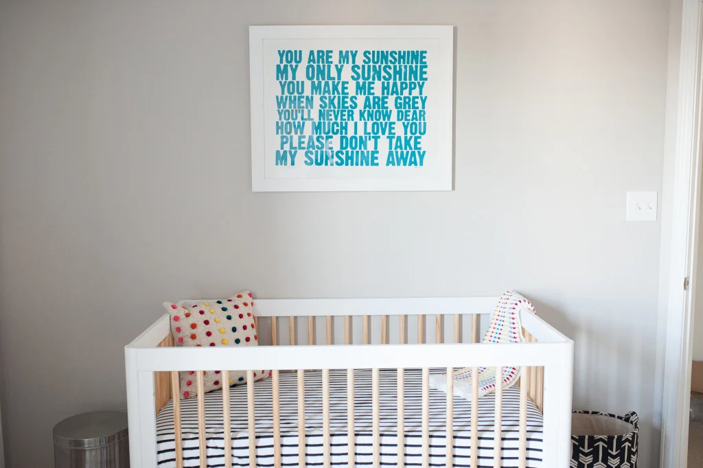 Gender Neutral Nursery with Colorful Accents - Project Nursery