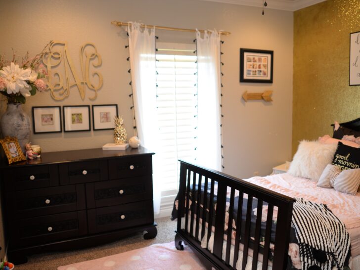 Girly Glam Toddler Room