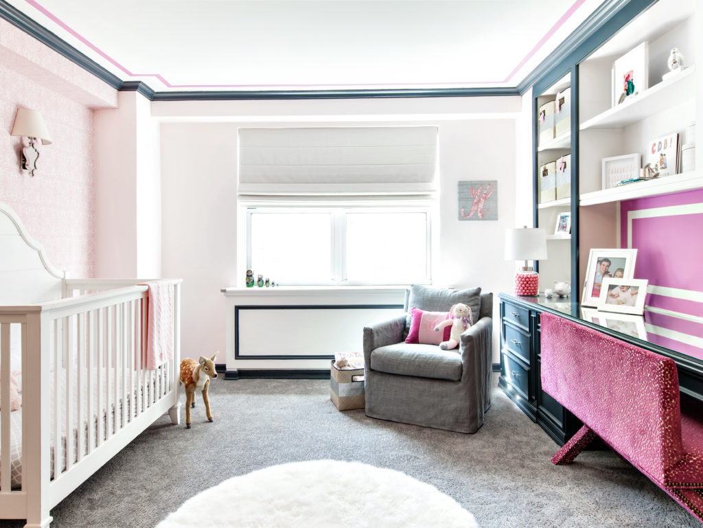Pink and Gray Girly Toddler Room - Project Nursery