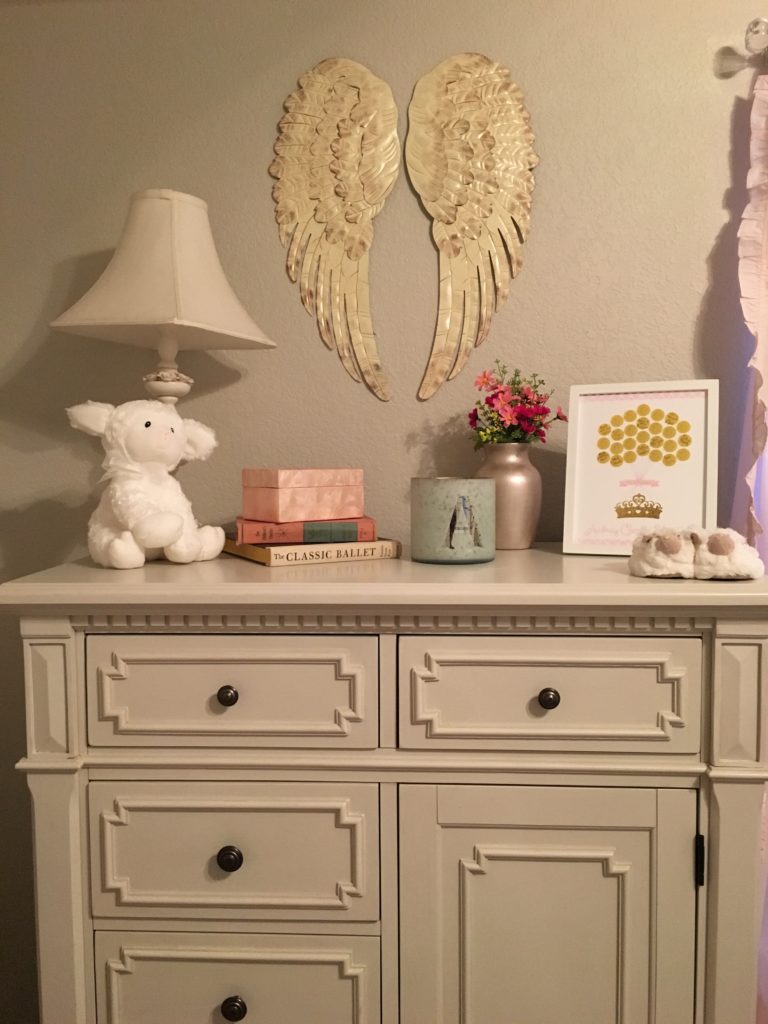 Antique White And Petal Pink Nursery Project Nursery