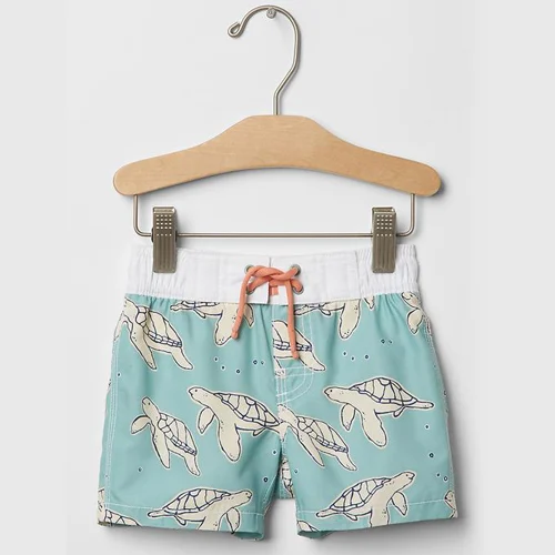 Sea Turtle Swim Trunks from Gap