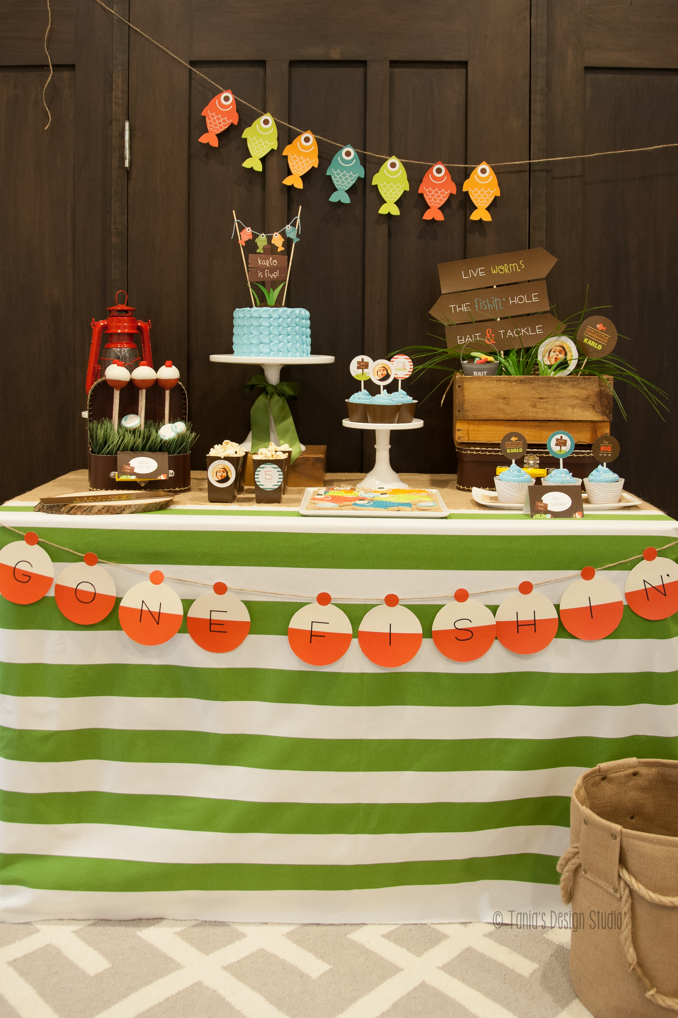 Gone Fishing Birthday Party - Project Nursery