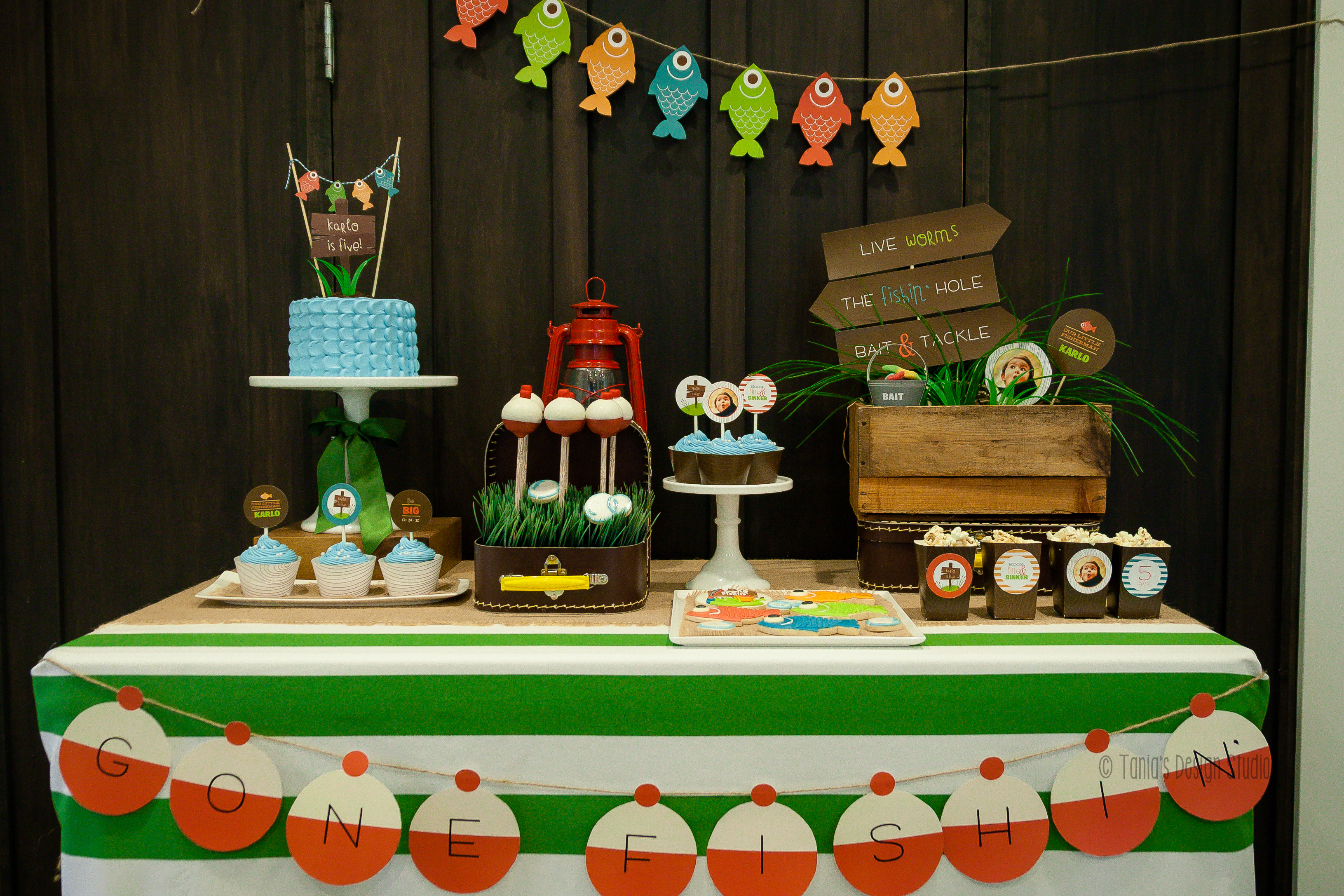 Gone Fishing Birthday Party - Project Nursery