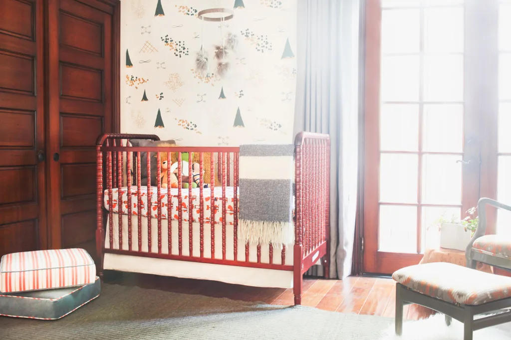 Warm and Eclectic Nursery