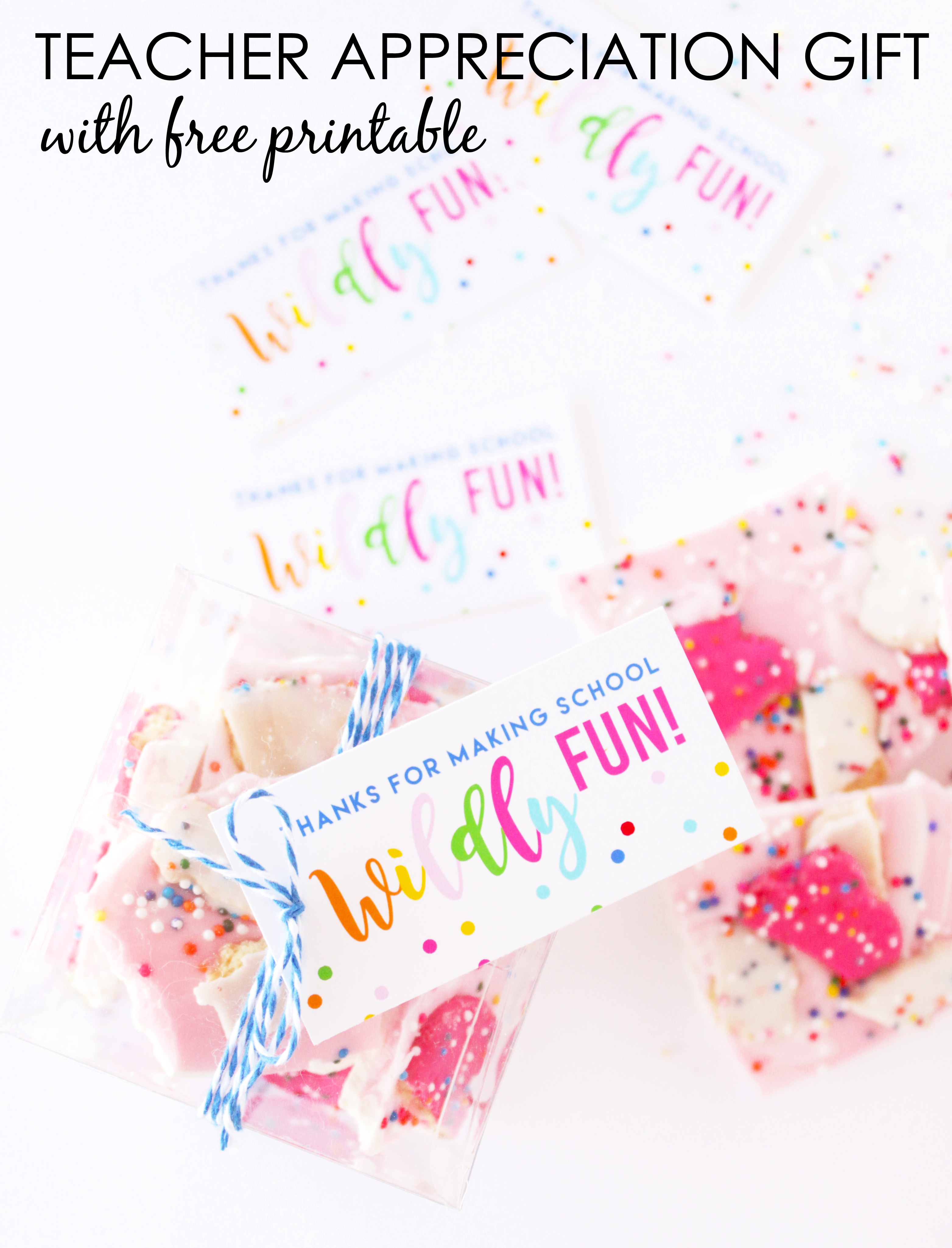 Teacher Appreciation Gift with Free Printable