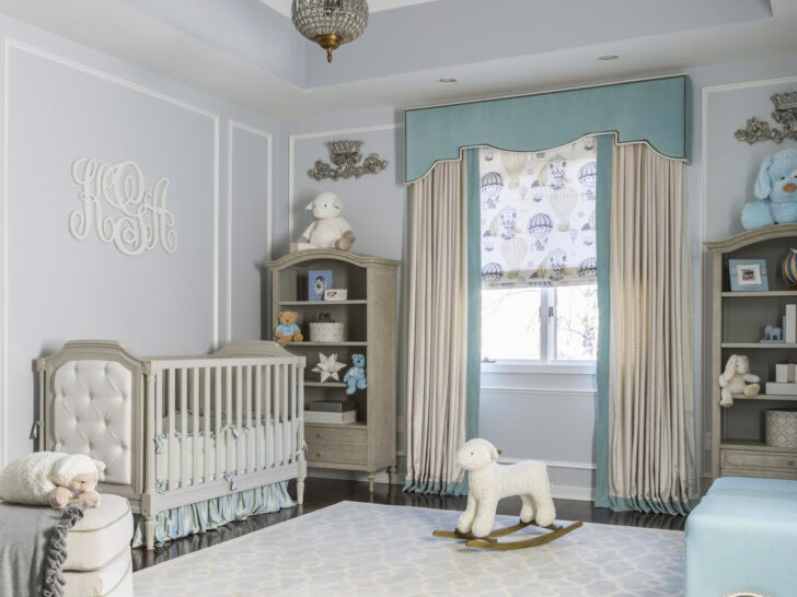 Blue and White Royal Nursery