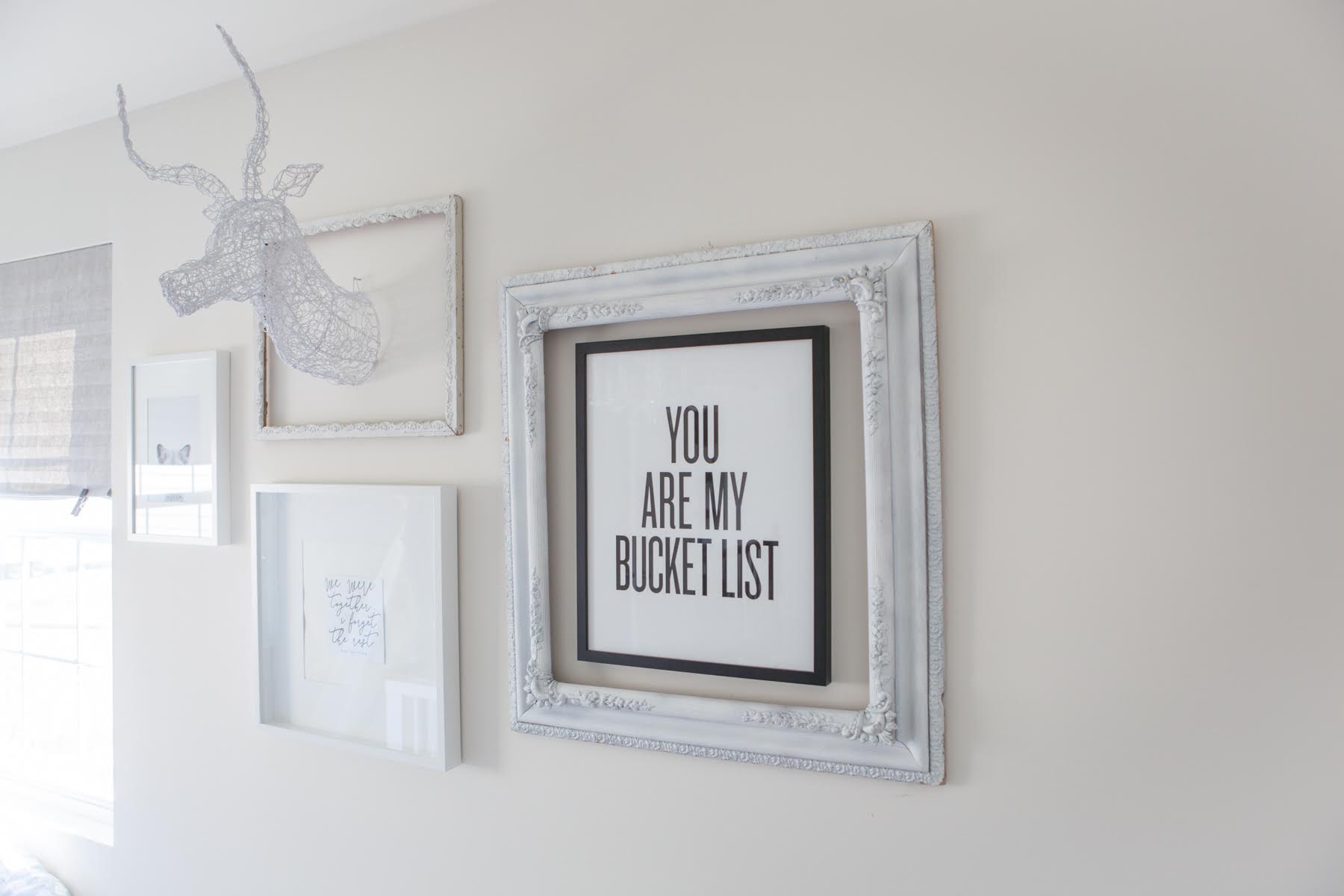 Black and White Nursery Gallery Wall