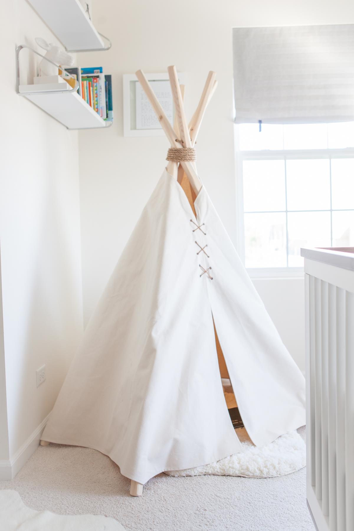 Teepee in Nursery