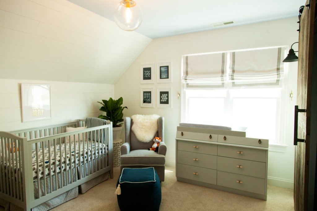 Gray and White Fox Themed Nursery - Project Nursery