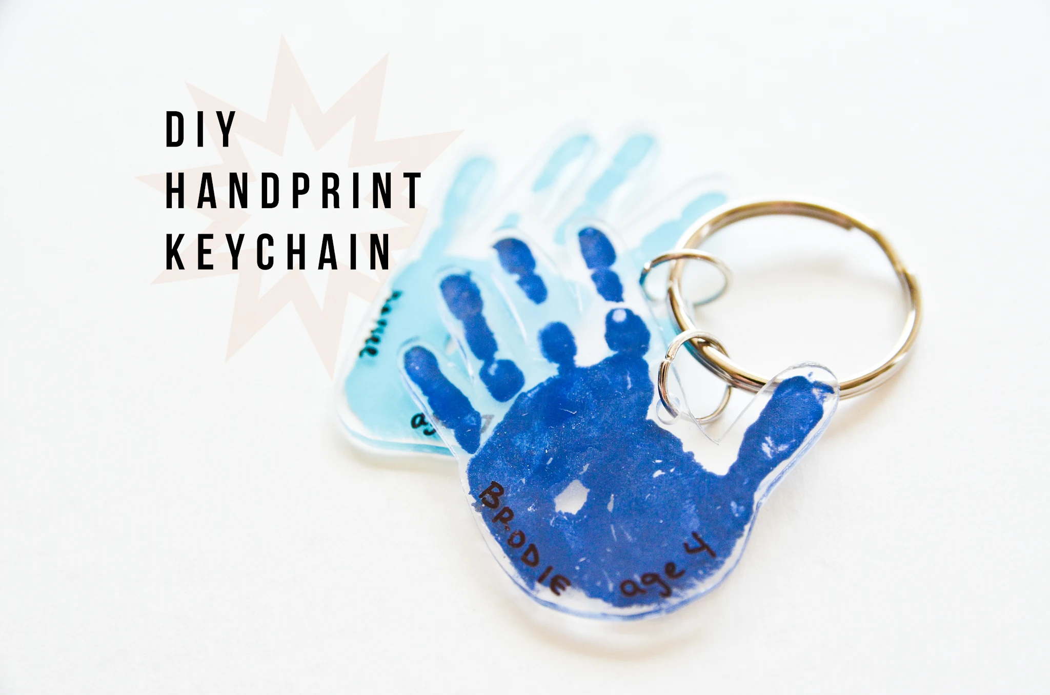 Child's Hand Keychains - Your Everyday Family
