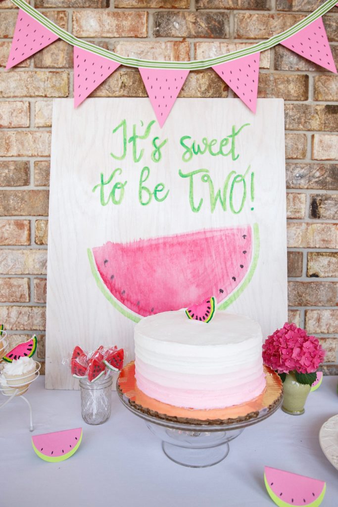 Watermelon Themed Birthday Party - Project Nursery