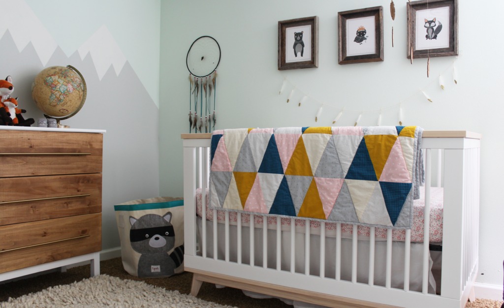 Woodland Nursery with Custom Mural - Project Nursery