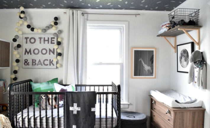 black jenny lind crib