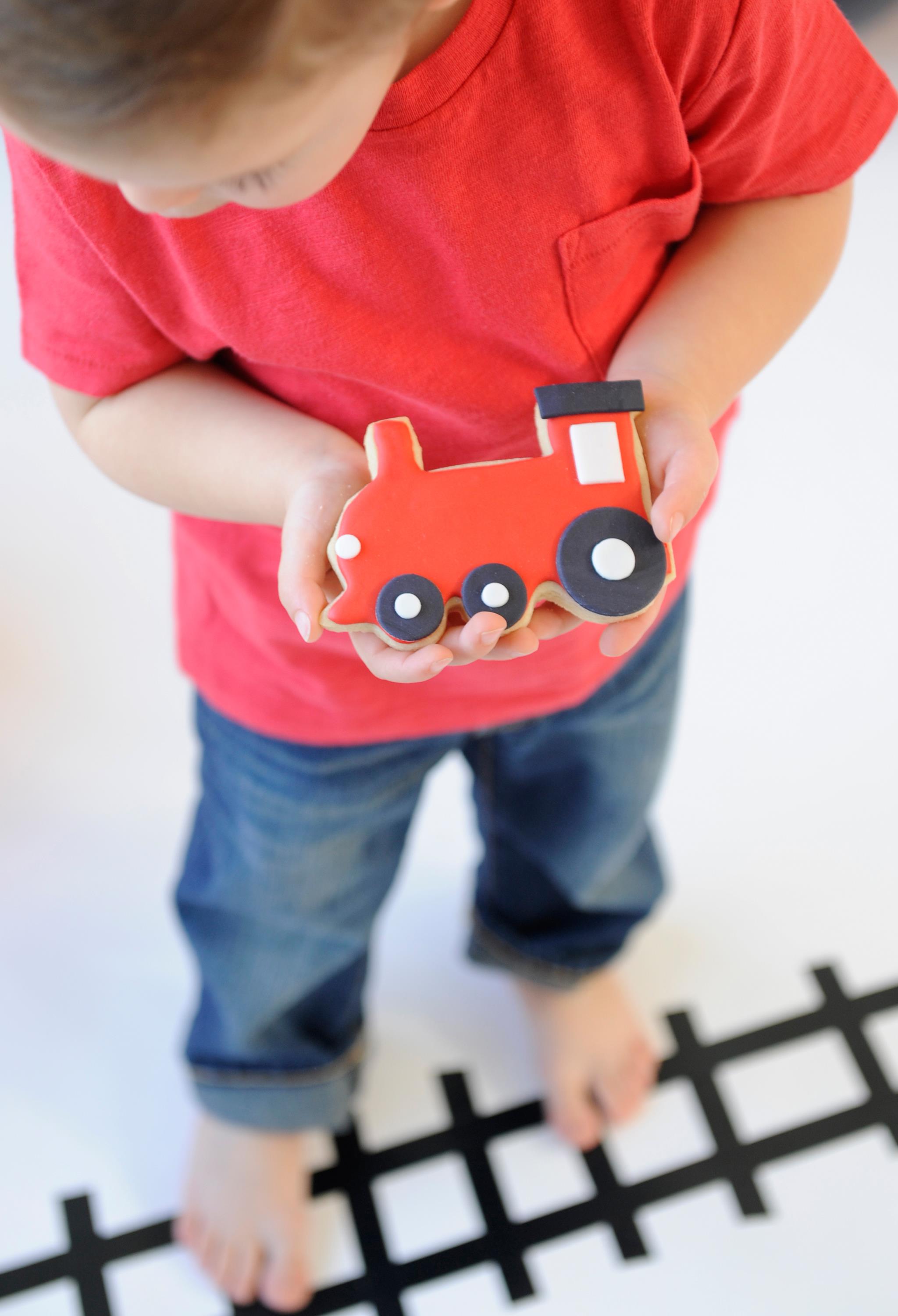 Train Sugar Cookies