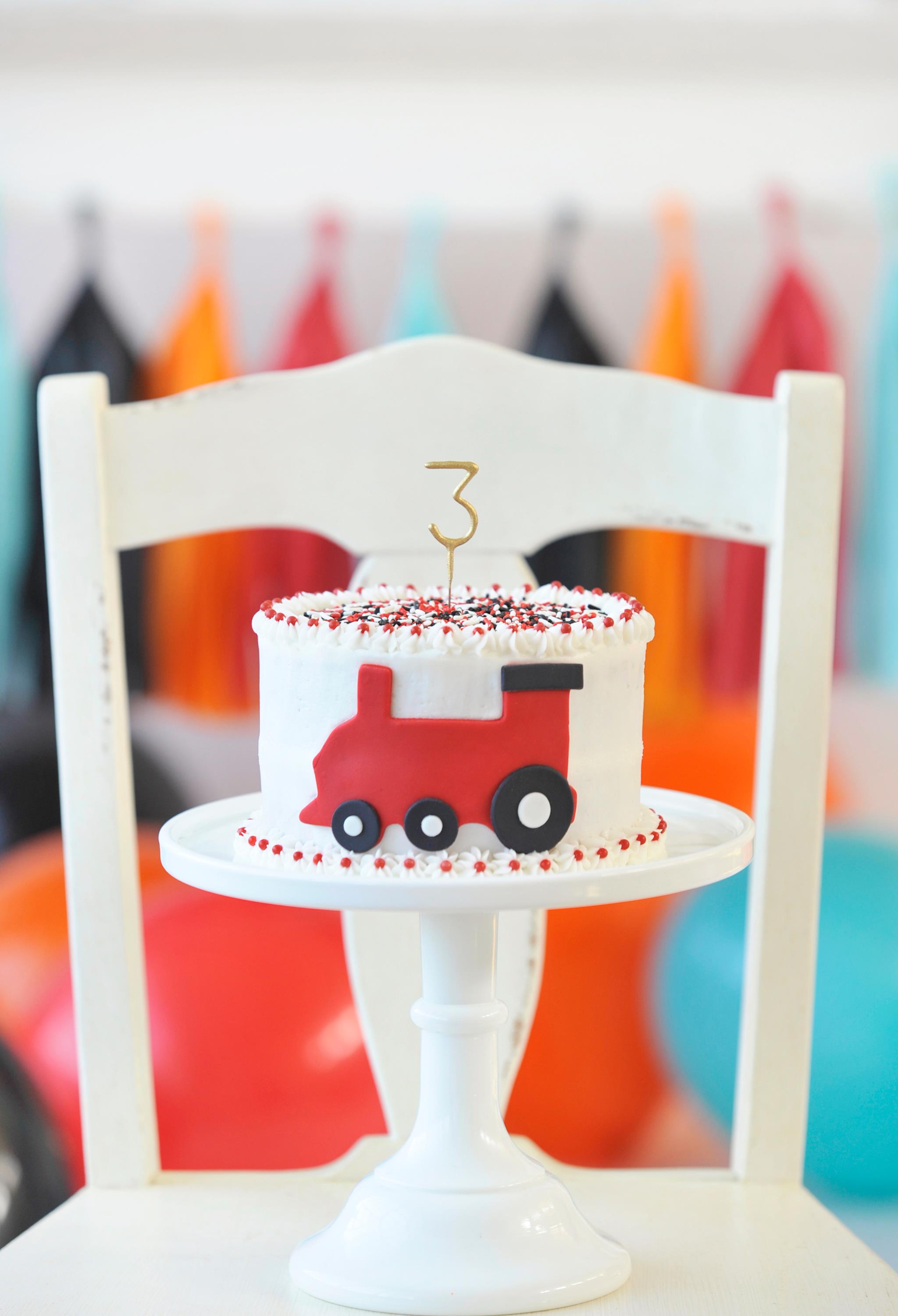 Train Birthday Cake