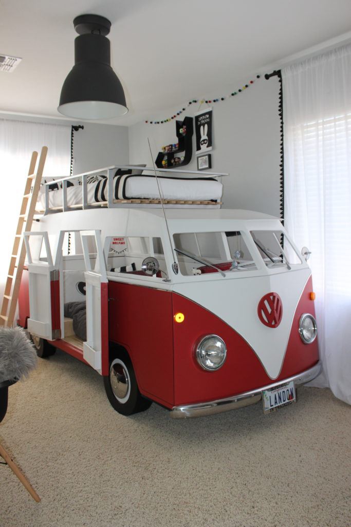 Big Boy Room with Custom Camper Bunk Bed - Project Nursery