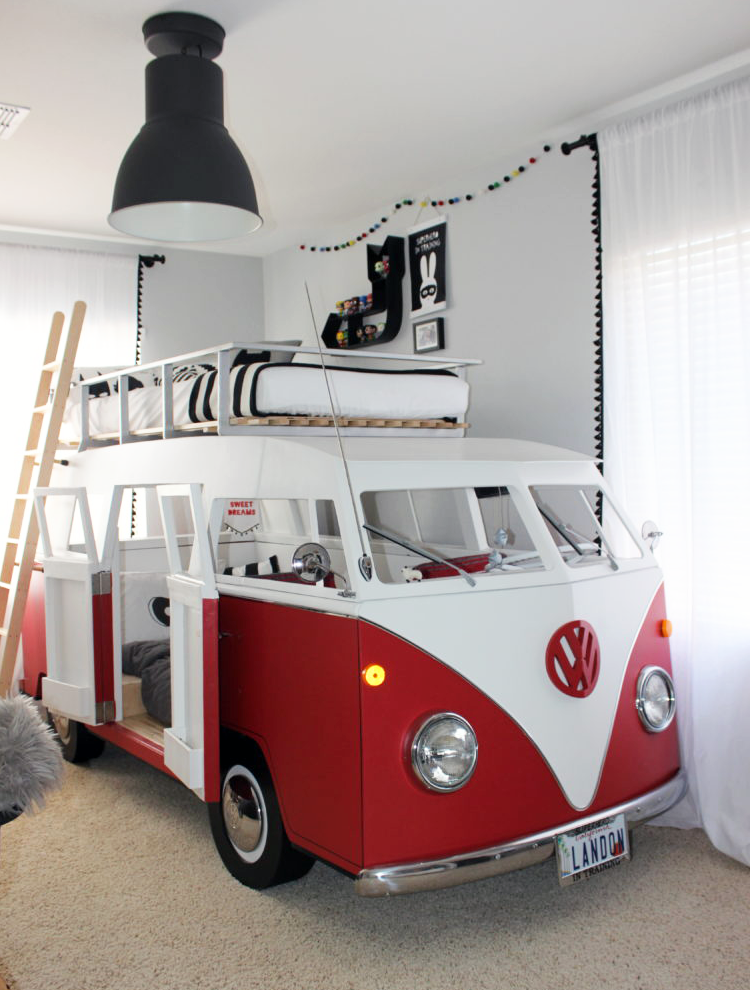 VW Bus Bunk Bed - Project Nursery