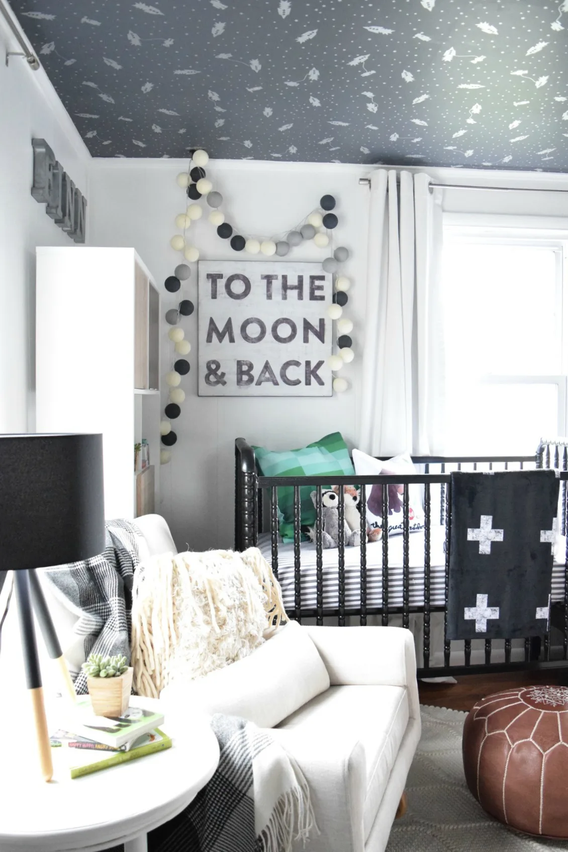 To the Moon and Back Nursery Design