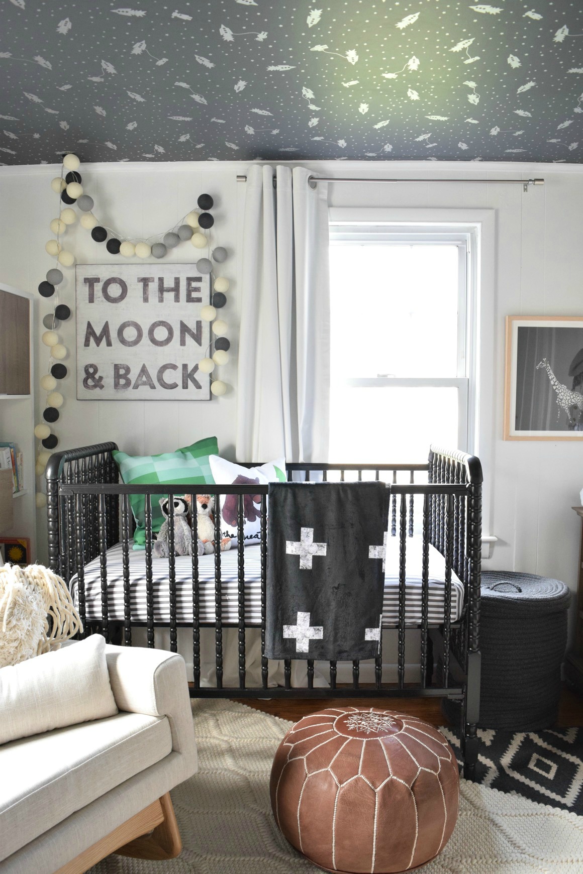 Eclectic Boy Nursery Nesting with Grace