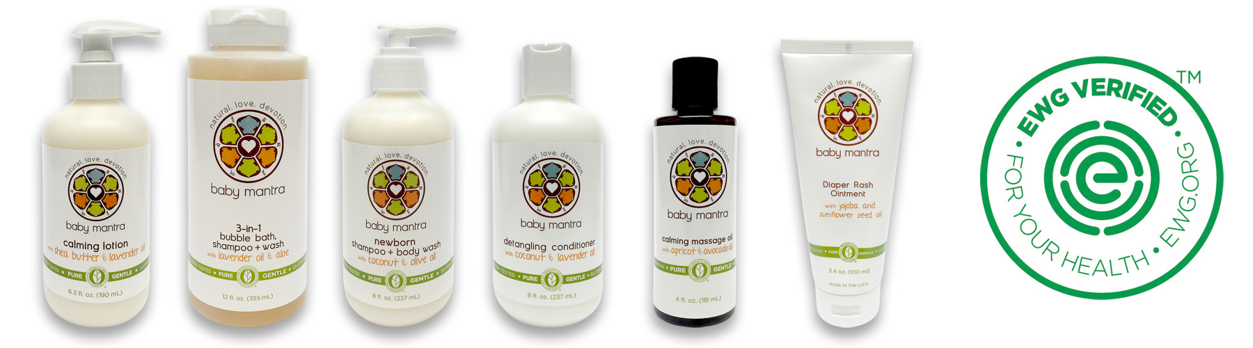 EWG Verified Skin Care Products from Baby Mantra