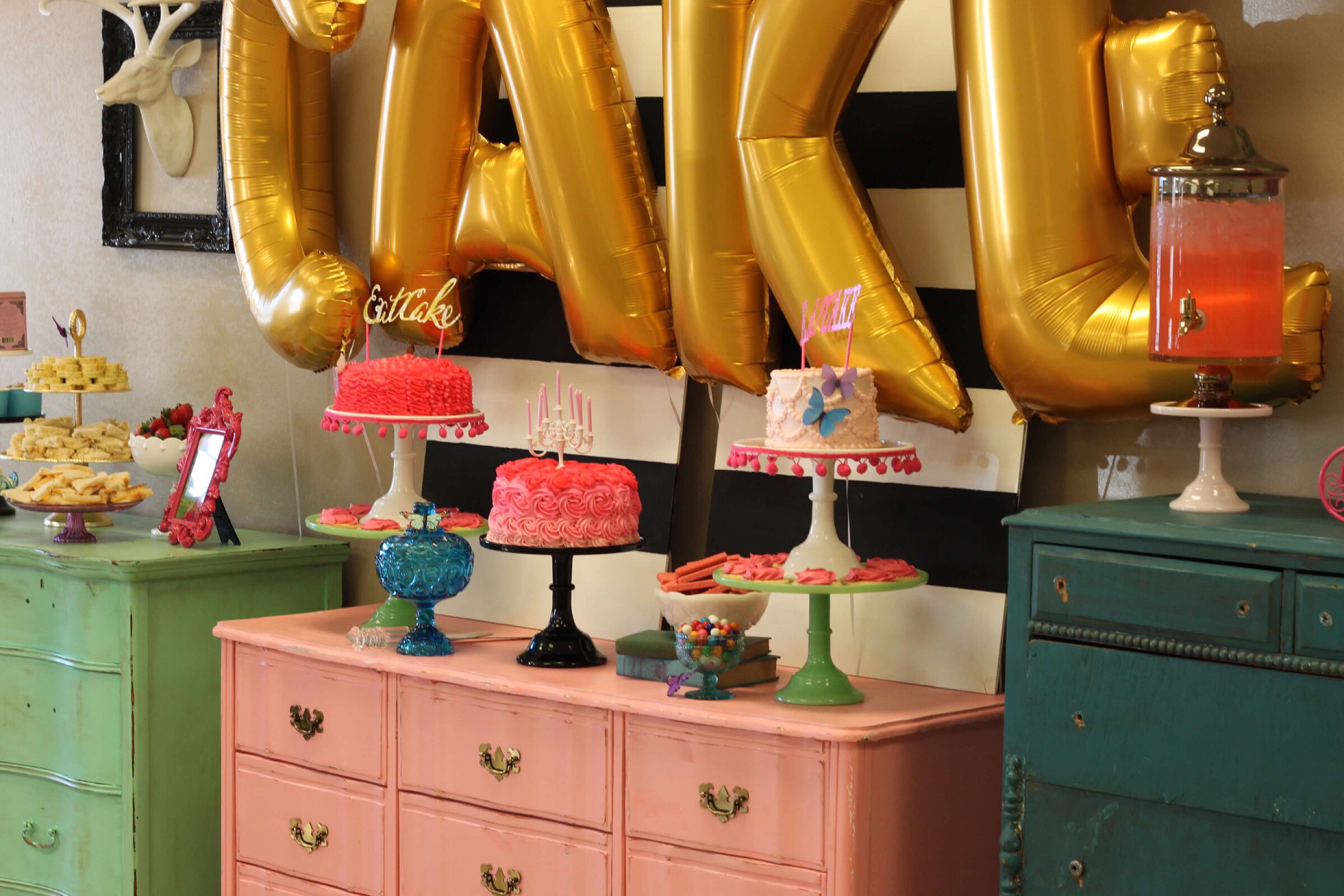 Marie Antoinette Vintage Birthday Party - Birthday Party Ideas for