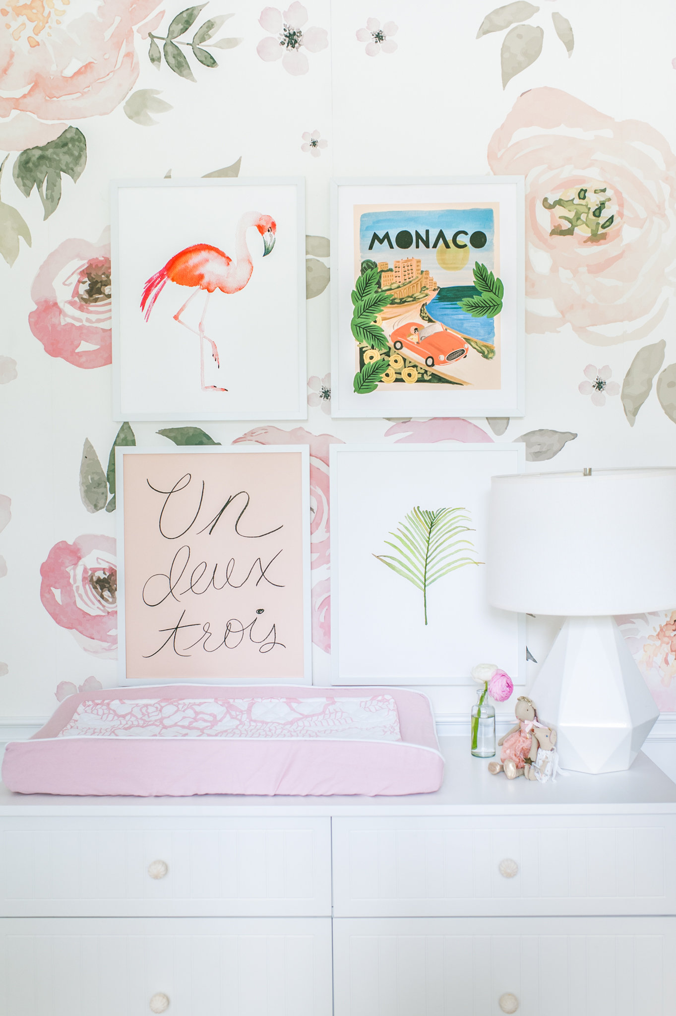 Nursery Art in Monika Hibbs' Nursery