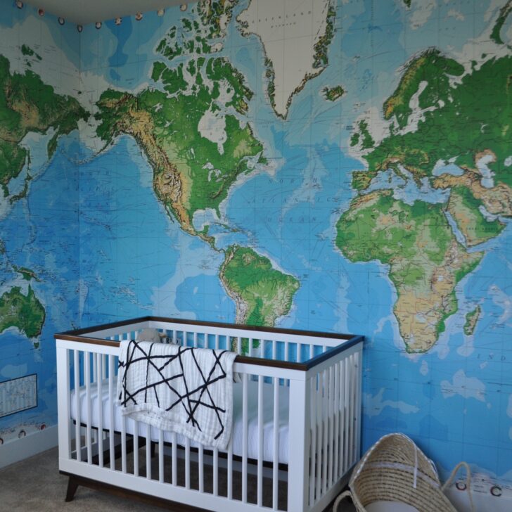 World Map Nursery