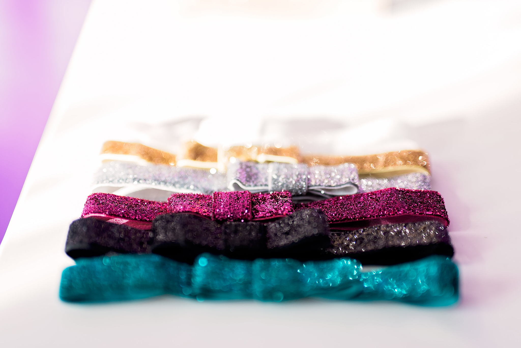 Glitter Newborn Headbands