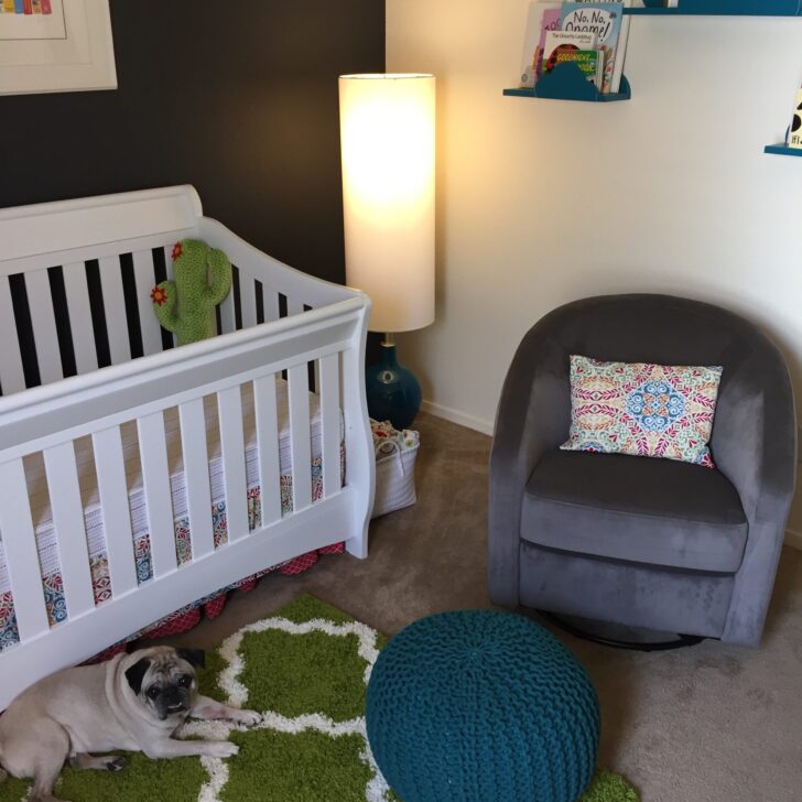 Books and Bright Colors Nursery