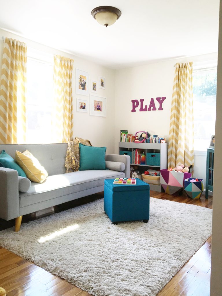 futon for playroom