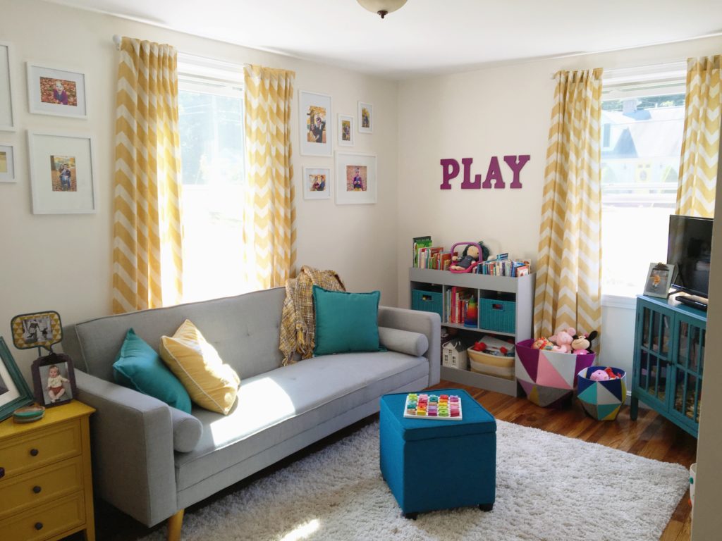 Modern, Colorful, and Functional Playroom - Project Nursery