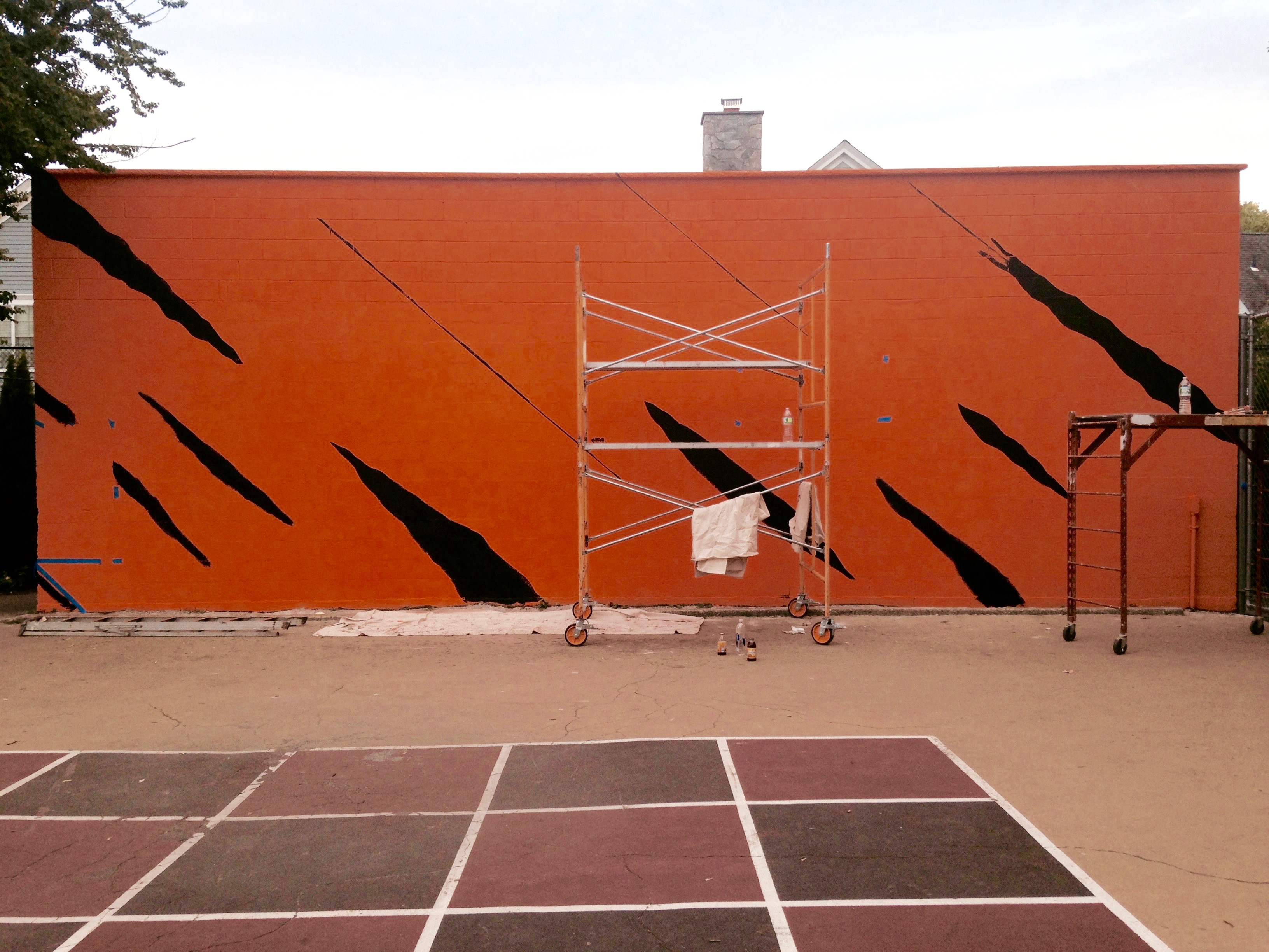 Outdoor Mural Project by Sam Simon