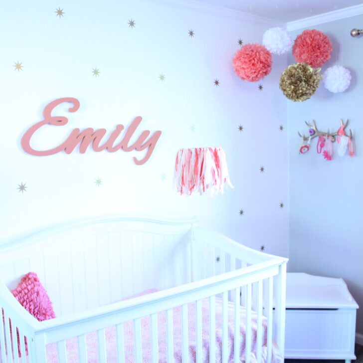 Coral and Gold Nursery