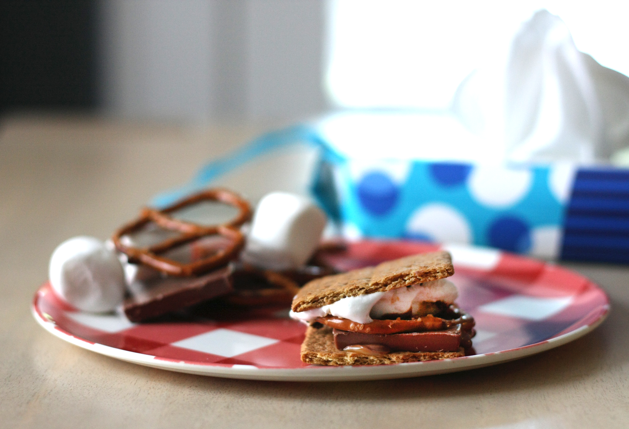 Salted Caramel Pretzel S'mores Recipe