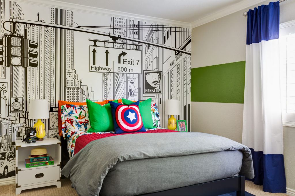 Contemporary Kids Room Mirror