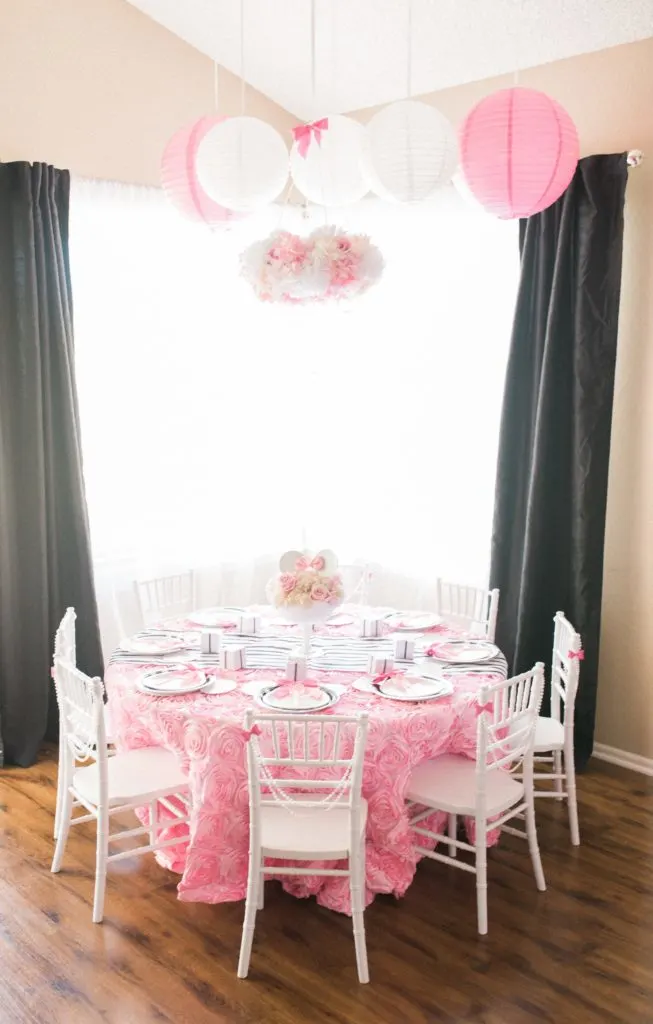 Elegant Minnie Mouse Boutique Birthday Party - Project Nursery
