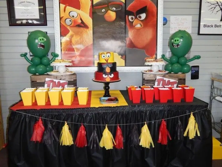 Angry Birds Birthday Party